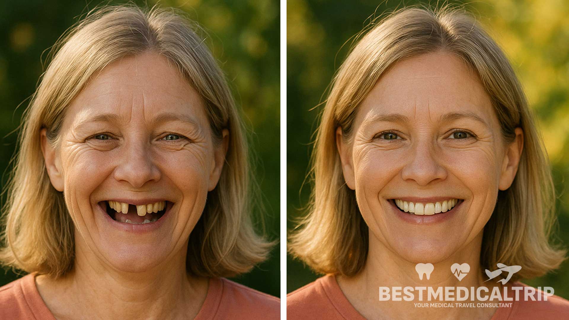 Dental Implant Before After
