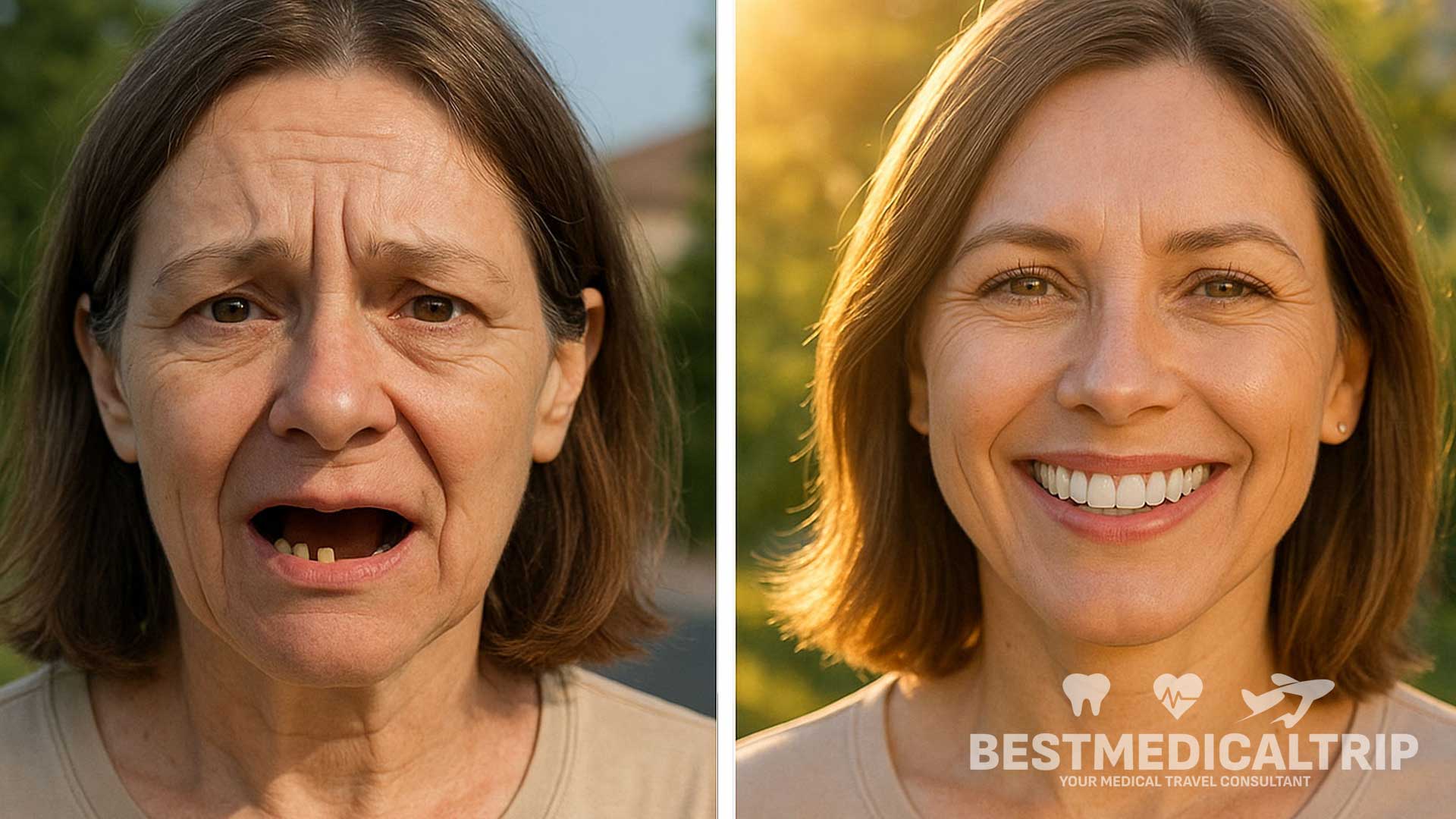 Dental Implants All On Six Before After